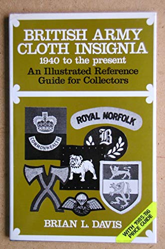 9780853687092: British Army Cloth Insignia