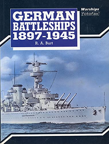 Beispielbild fr German Battleships 1897-1945 (Warships Fotofax) zum Verkauf von Bahamut Media