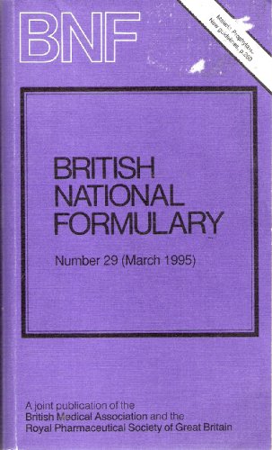 Beispielbild fr British National Formulary (BNF) 29 zum Verkauf von WorldofBooks