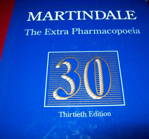 9780853693000: Martindale: The Complete Drug Reference: The Extra Pharmacopoeia