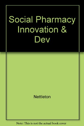 Imagen de archivo de Social Pharmacy: Innovation and Development a la venta por Reuseabook