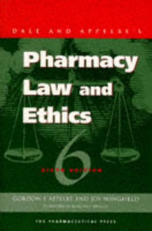 Imagen de archivo de Pharmacy Law and Ethics a la venta por Better World Books