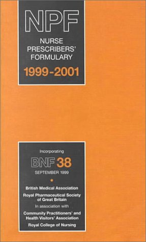 Stock image for Nurse Prescribers' Formulary, 1999-2001 for sale by Books Puddle