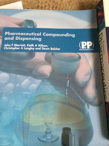 Beispielbild fr Pharmaceutical Compounding And Dispensing (Includes video clips CD-ROM) zum Verkauf von HPB-Red