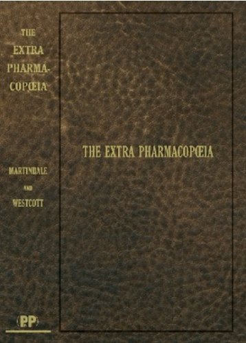 Imagen de archivo de Martindale: The Extra Pharmacopoeia, 1st Edition Reproduction a la venta por Wonder Book