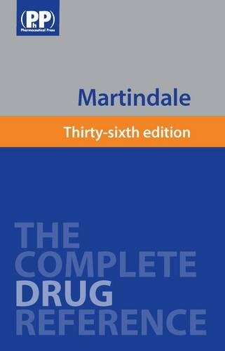 Beispielbild fr Martindale: The Complete Drug Reference 36 CD-ROM (Single User) zum Verkauf von Mispah books