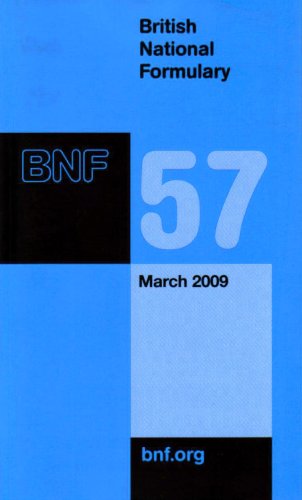 Imagen de archivo de British national formulary: 57: March 2009 a la venta por WorldofBooks