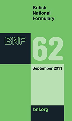 Stock image for British National Formulary (BNF) 62 (British National Formulary, 62) for sale by WorldofBooks