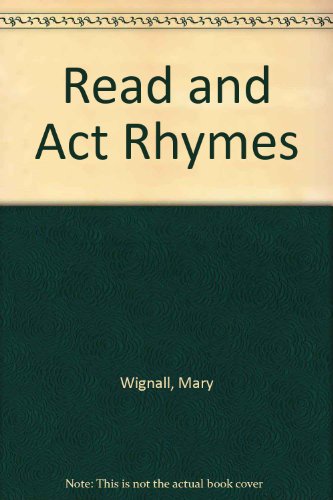 Stock image for Read and Act Rhymes for sale by EbenezerBooks