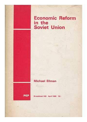 Economic reform in the Soviet Union (Planning) (9780853740070) by Ellman, Michael