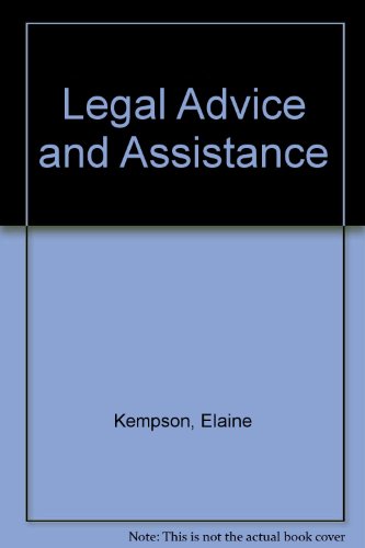 Legal Advice and Assistance
