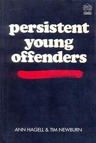 Beispielbild fr Persistent Young Offenders (PSI Research Report) zum Verkauf von Books From California