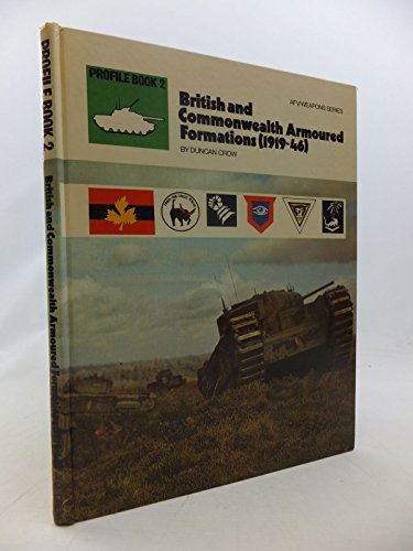 9780853830818: British and Commonwealth Armoured Formations, 1919-46 (AFV/Weapons Series)