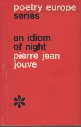 Stock image for Idiom of Night (Poetry Europe) for sale by Book House in Dinkytown, IOBA