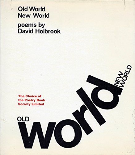 Old World, New World (9780853911449) by David Holbrook