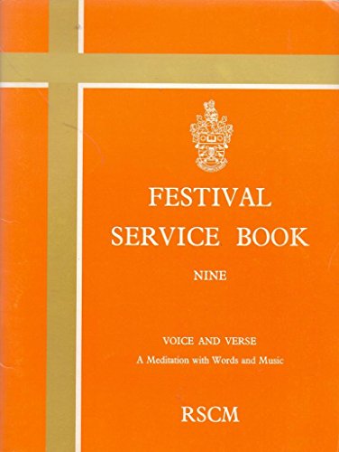 Imagen de archivo de Festival Service Book: No. 9 Royal School of Church Music and Poole, J.W. a la venta por Re-Read Ltd