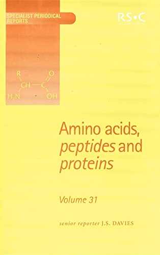 9780854042272: Amino Acids, Peptides and Proteins: Volume 31 (Specialist Periodical Reports)