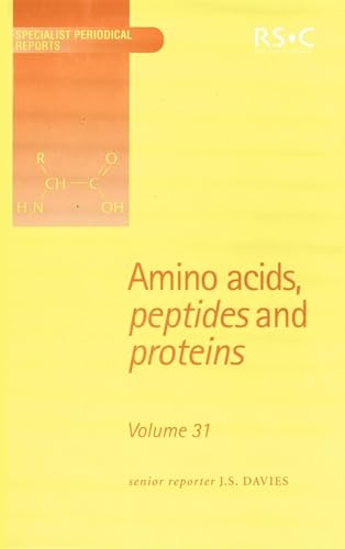 9780854042272: Amino Acids, Peptides and Proteins (Specialist Periodical Reports, Vol. 31) (Specialist Periodical Reports, Volume 31)