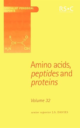 Stock image for Amino Acids, Peptides and Proteins: Volume 32 (Specialist Periodical Reports) for sale by THE SAINT BOOKSTORE