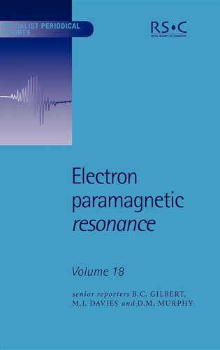 Stock image for ELECTRON PARAMAGNETIC RESONANCE VOLUME18 for sale by Basi6 International