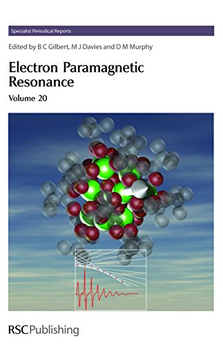Stock image for Electron Paramagnetic Resonance: Volume 20 for sale by Ria Christie Collections