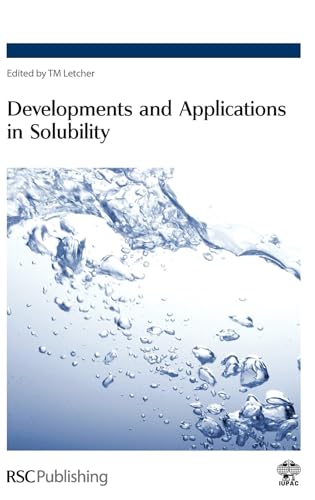 9780854043729: Developments and Applications in Solubility