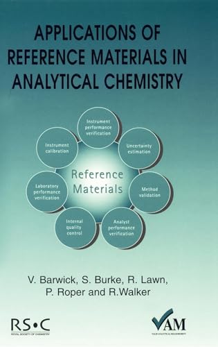 Beispielbild fr Applications of Reference Materials in Analytical Chemistry zum Verkauf von Better World Books