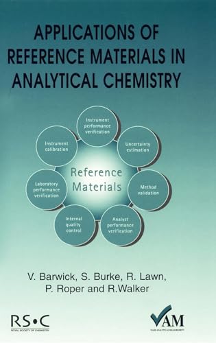 9780854044481: Applications of Reference Materials in Analytical Chemistry (Valid Analytical Measurement)