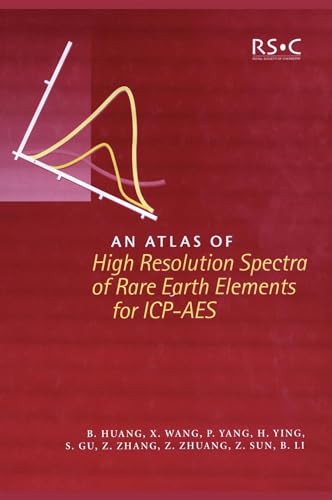 Stock image for An Atlas of High Resolution Spectra of Rare Earth Elements for ICP-AES for sale by McCord Books