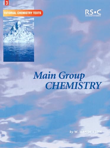 Imagen de archivo de Main Group Chemistry Tutorial Chemistry Texts Volume 3 a la venta por PBShop.store US