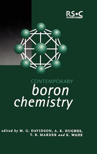 Imagen de archivo de Contemporary Boron Chemistry a la venta por Blackwell's