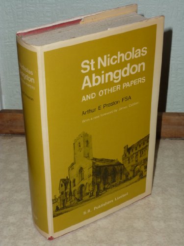 Imagen de archivo de THE CHURCH AND PARISH OF ST NICHOLAS ABINGDON . [1929] a la venta por Richard Sylvanus Williams (Est 1976)