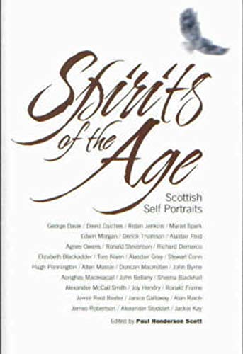 Beispielbild fr Spirits of the Age: Scottish Self Portraits zum Verkauf von WorldofBooks