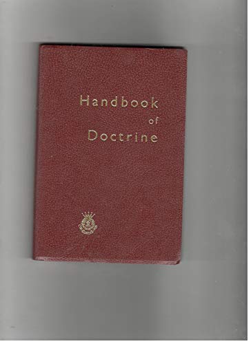 Imagen de archivo de Handbook of doctrine a la venta por Once Upon A Time Books