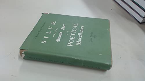 Beispielbild fr Sylvae: or, The Second Part Of Poetical Miscellanies 1685 [Scolar Press facsimile] zum Verkauf von Mythos Center Books