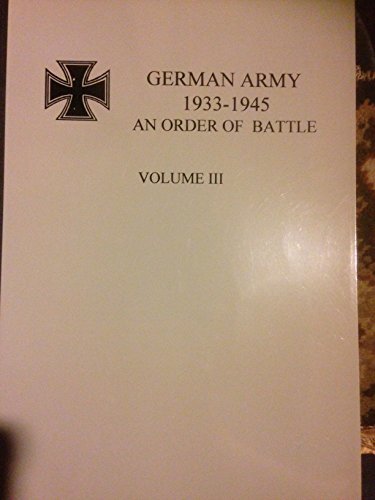 9780854200443: High Commands, Departments and the Wehrkreise (v. 1) (German Army, 1933-45)