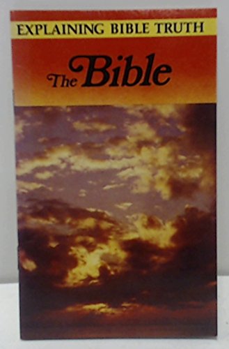 Beispielbild fr The Bible zum Verkauf von Better World Books Ltd