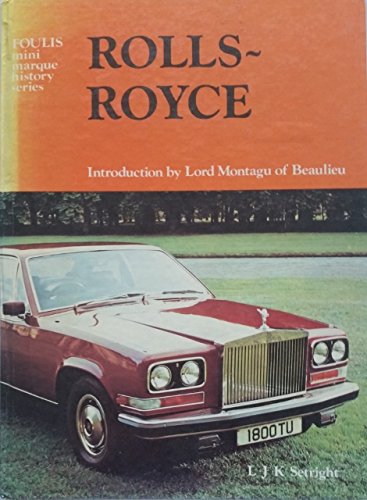 9780854292004: Rolls-Royce ([Foulis mini marque history series])