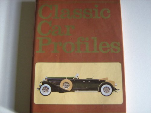 Beispielbild fr Classic Car Profiles: Vol. 1 (A Foulis book): v. 1 zum Verkauf von WorldofBooks