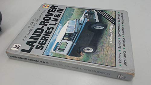 Stock image for Land Rover: The Guide to Purchase and Do-it-yourself Restoration (Haynes, No. F681) for sale by WorldofBooks