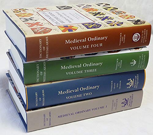 9780854312986: Dictionary of British Arms Medieval [4 volume set]: 5-volume Set