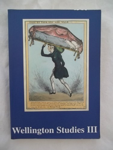 Stock image for WELLINGTON STUDIES II. for sale by Burwood Books