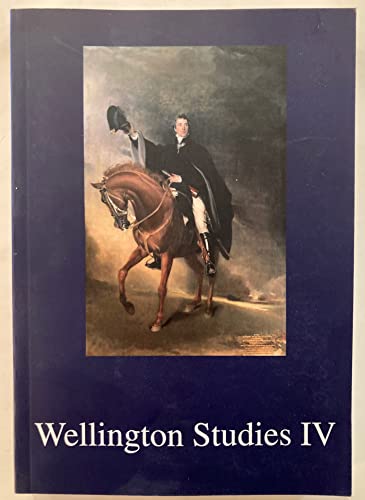 9780854328956: Wellington Studies (No. IV)