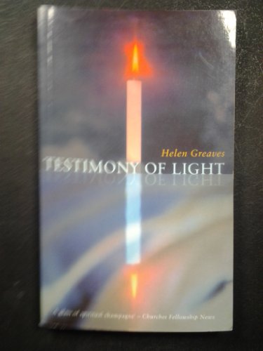 Beispielbild fr Testimony of Light zum Verkauf von GF Books, Inc.