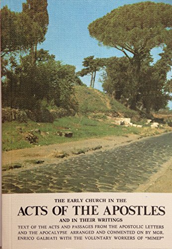 9780854390984: Early Church in the Acts of the Apostles and in Their Writings