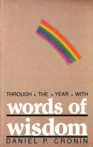 Beispielbild fr Through the Year with Words of Wisdom zum Verkauf von WorldofBooks