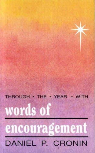 Stock image for Through the Year with Words of Encouragement for sale by AwesomeBooks