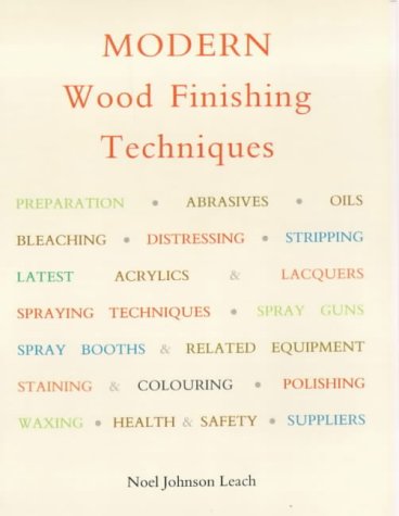 Imagen de archivo de Modern Wood Finishing Techniques a la venta por WorldofBooks