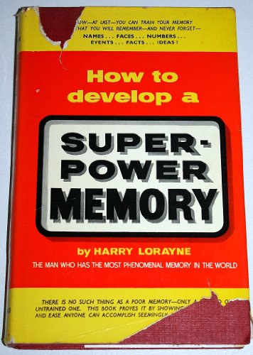 Beispielbild fr How to Develop a Super-power Memory zum Verkauf von WorldofBooks