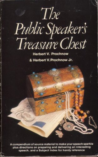 Beispielbild fr Public Speaker's Treasure Chest zum Verkauf von WorldofBooks